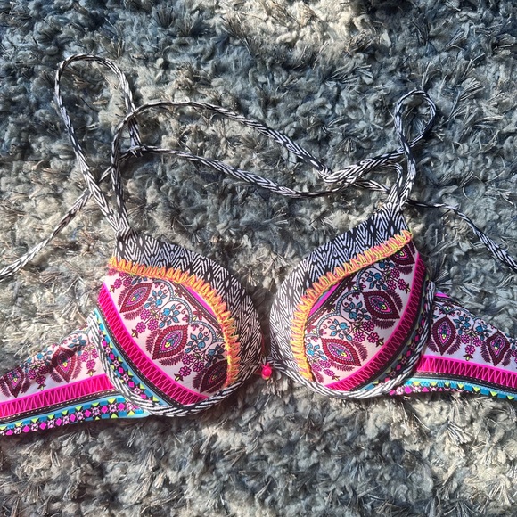 Shade & Shore 34 B bikini top , multicolored - Picture 2 of 3